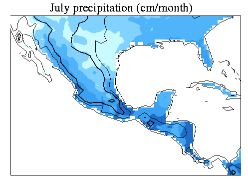 Mexico and Central America domain.